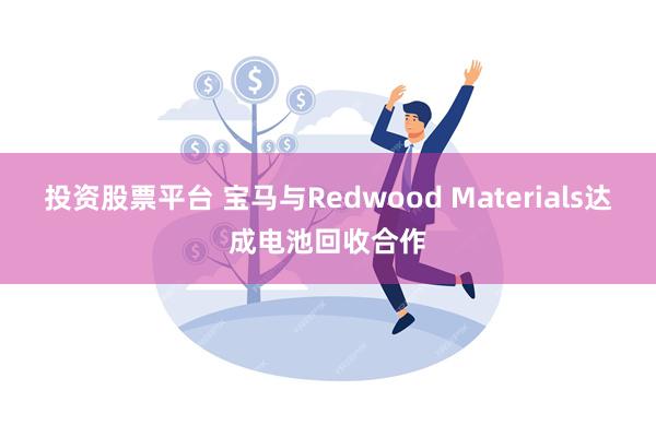 投资股票平台 宝马与Redwood Materials达成电池回收合作