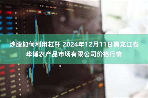 炒股如何利用杠杆 2024年12月11日黑龙江省华博农产品市场有限公司价格行情