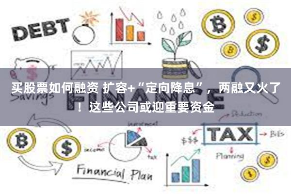 买股票如何融资 扩容+“定向降息”，两融又火了！这些公司或迎重要资金